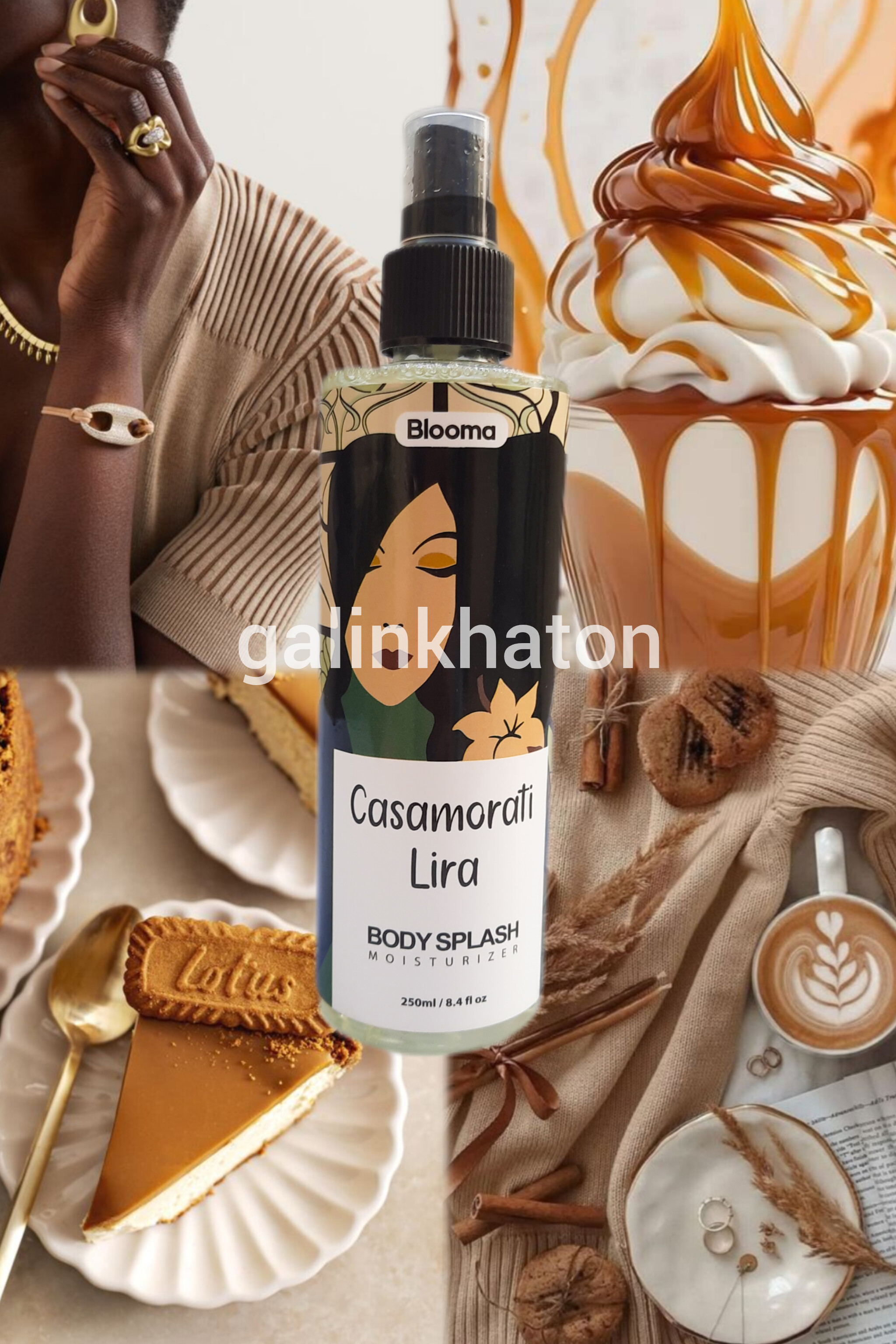 بادی اسپلش زنانه رایحه کازاموراتی لیرا – شیرین، گرم و خاص با ماندگاری بالا | خوشبو کننده بدن لوکس
