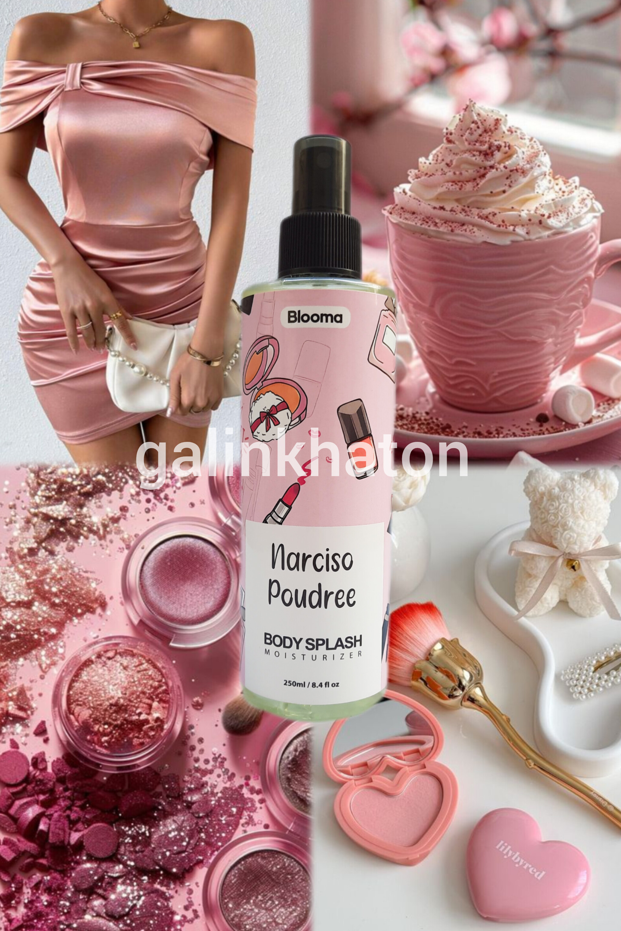 بادی اسپلش زنانه با رایحه نارسیس پودری – لطیف، پودری و زنانه با رایحه خاص | خوشبو کننده بدن با کیفیت بالا