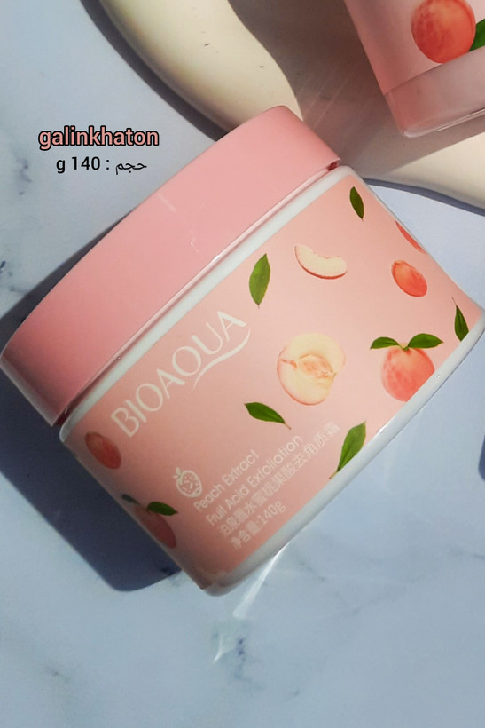 «اسکراب بدن هلو برای نرمی و شفافیت پوست – لایهبردار ملایم و طبیعی»