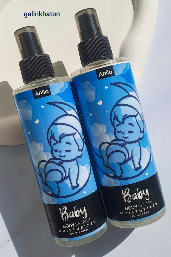 «بادی اسپلش آنیلا با رایحه بیبی؛ خوشبو، ملایم، ماندگاری بالا مناسب استفاده روزانه»