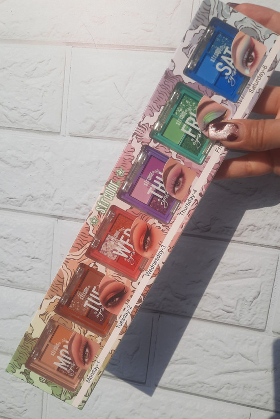 پالت سایه مینی S.F.R داخل جعبه با امکان خرید تکی یا ست 6 عددی مناسب استفاده روزانه