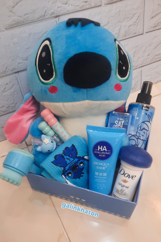 پک هدیه آبی استیج آرایشی و بهداشتی دخترانه